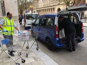 Bristol taxi drivers deliver emergency food parcels for the city’s most vulnerable households