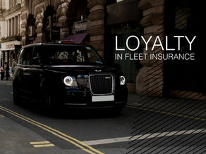 Discover why LOYALTY can be a key driver to LOWER taxi fleet insurance costs over time