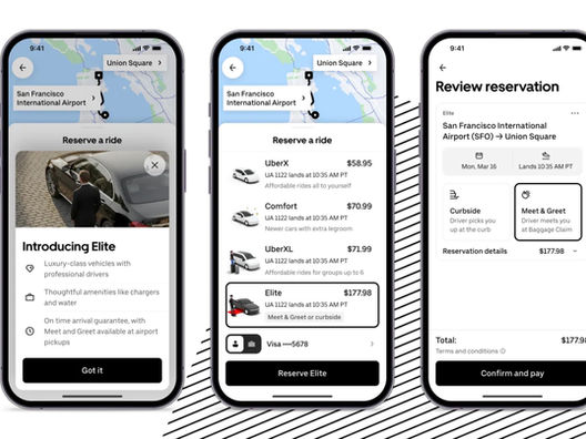 Does the Uber Elite launch hint at a future where robo-ridehail take cheap rides and humans handle luxury travel?