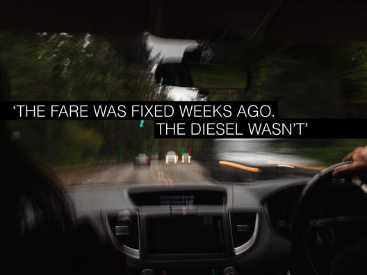 ‘The fare was fixed weeks ago. The diesel wasn’t’: Bristol PHV operator warns £2 fuel prices are hitting taxi drivers and forcing commission cuts