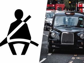 Driver, adults and children: Who wears what seat belts in a taxi?