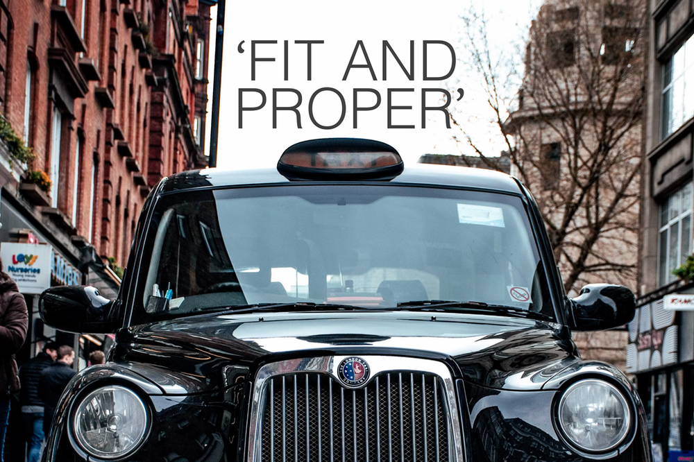 One complaint, one conviction, one decision: How councils decide which taxi drivers are ‘fit and proper’ behind the wheel