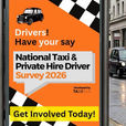 TaxiPlus opens National Taxi & Private Hire Driver Survey 2026 with call for drivers to share their experiences