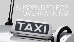 Two Torbay licensed taxi drivers suspended for REPEATED OVER-RANKING