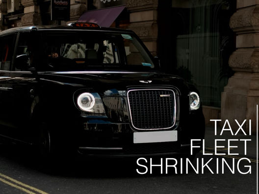 London’s shrinking black cab fleet is driving up used taxi values as new vehicle supply remains limited