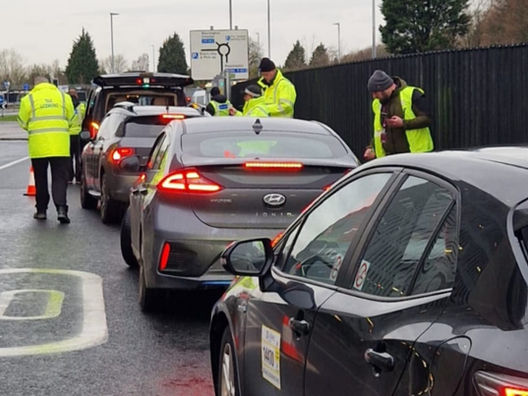 OUT-OF-AREA COMPLIANCE: Wolverhampton licensed private hire checks carried out at THREE major UK airports