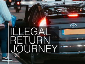 A TfL licensed private hire driver faces court after taking an illegal return journey booking from Devon