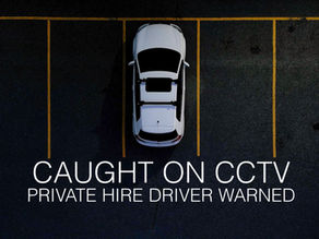 Formal warning issued after off-duty private hire driver engages in sexual activity at public car park with ‘friend’