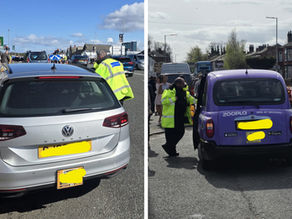 Liverpool City Council licensing teams step up taxi and private hire ENFORCEMENT during busy Aintree weekend