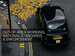 Taxi ‘out of area working, national standards and enforcement’ all being considered by DfT says transport minister 