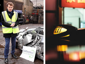 Motorists crush cars in exchange for £3,000 worth of alternative transport which includes taxis