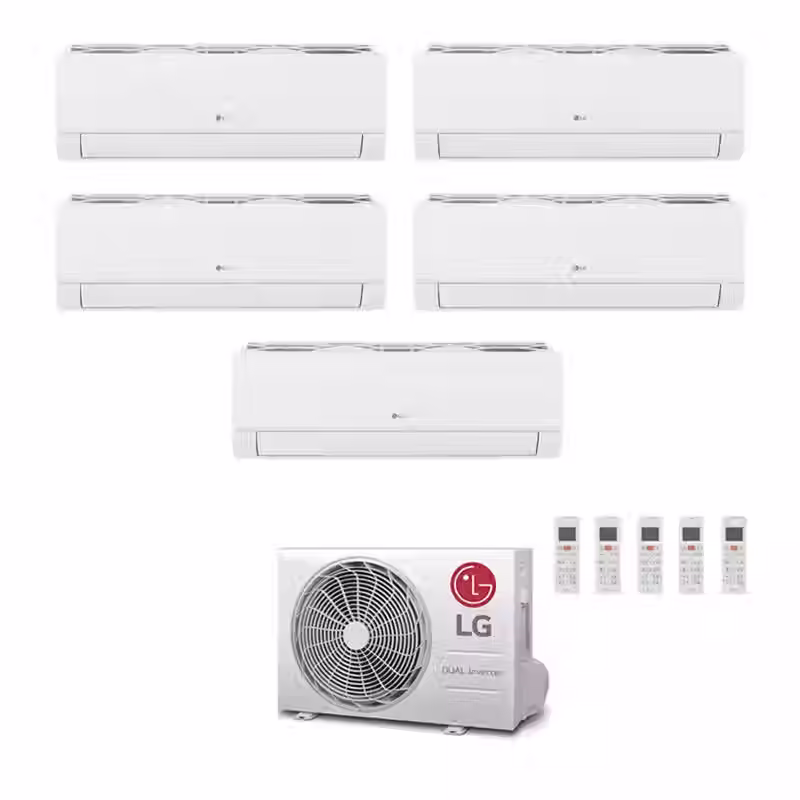 LG Condizionatore Penta Split Libero Smart 9+9+9+9+12
