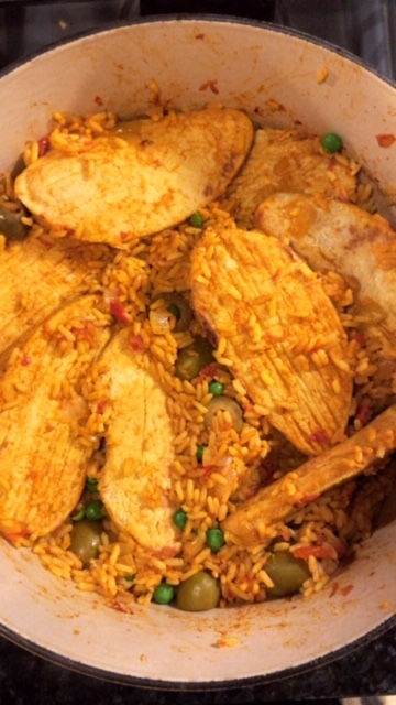 Vegan Arroz con Pollo