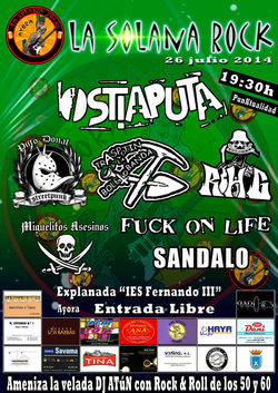 CARTEL CONCIERTO
