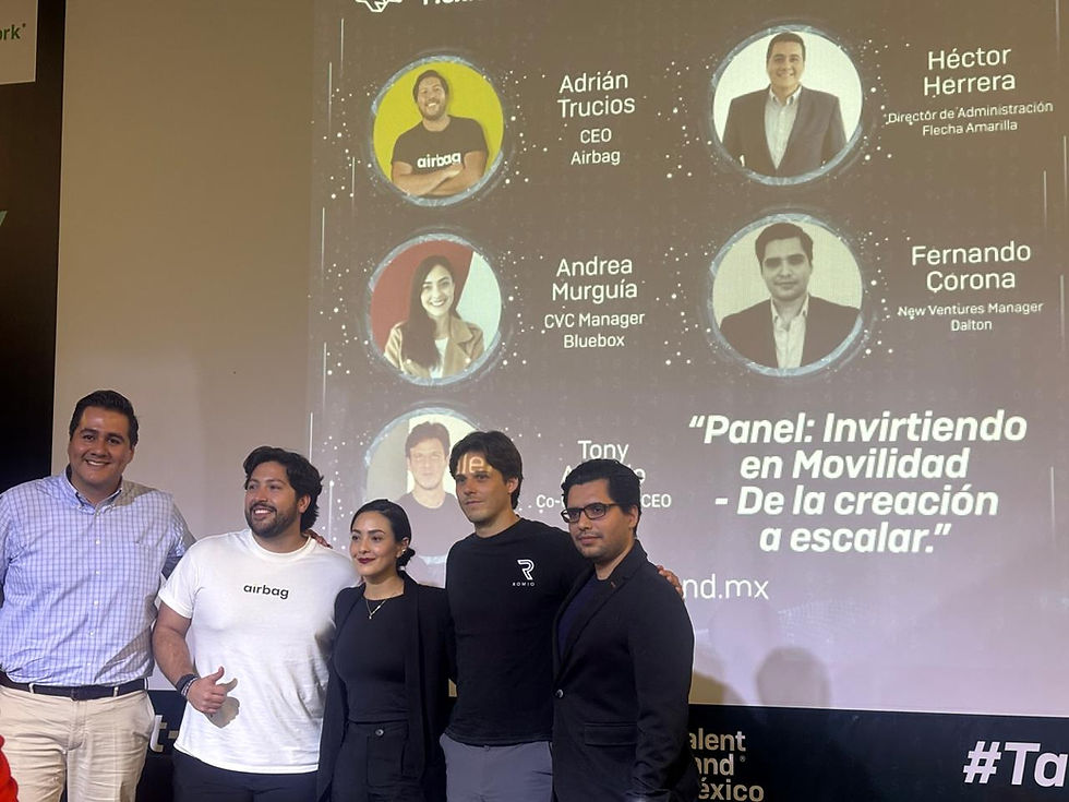 Panel en Talent Land 🎙: Invirtiendo en Movilidad - De la creación a escalar