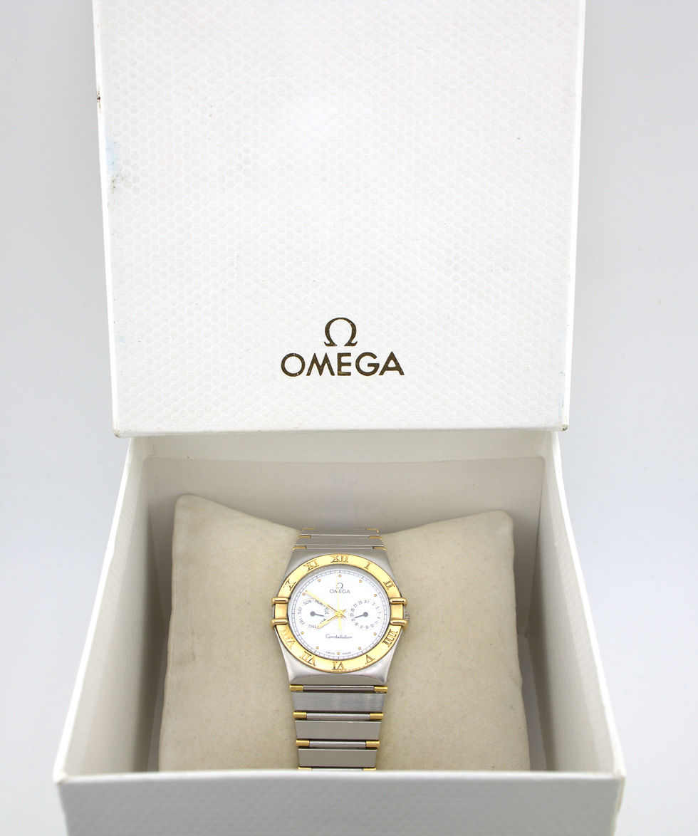 Thumbnail: Omega Constellation Day/Date Steel & 18ct Gold Ref: 396.1070