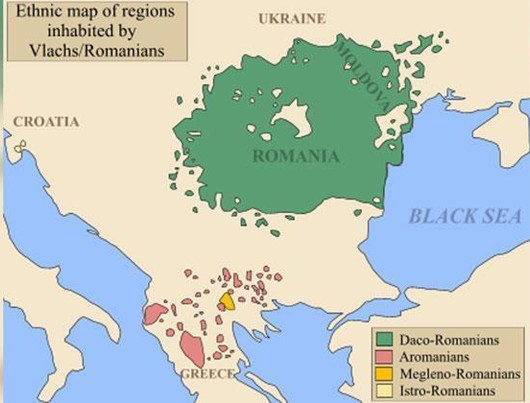Situaţia romanităţii din sudul Dunării