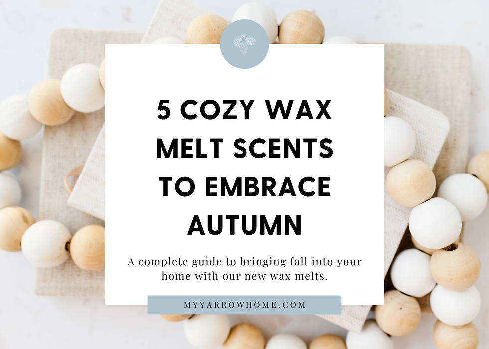 5 cozy wax melt scents to embrace autumn