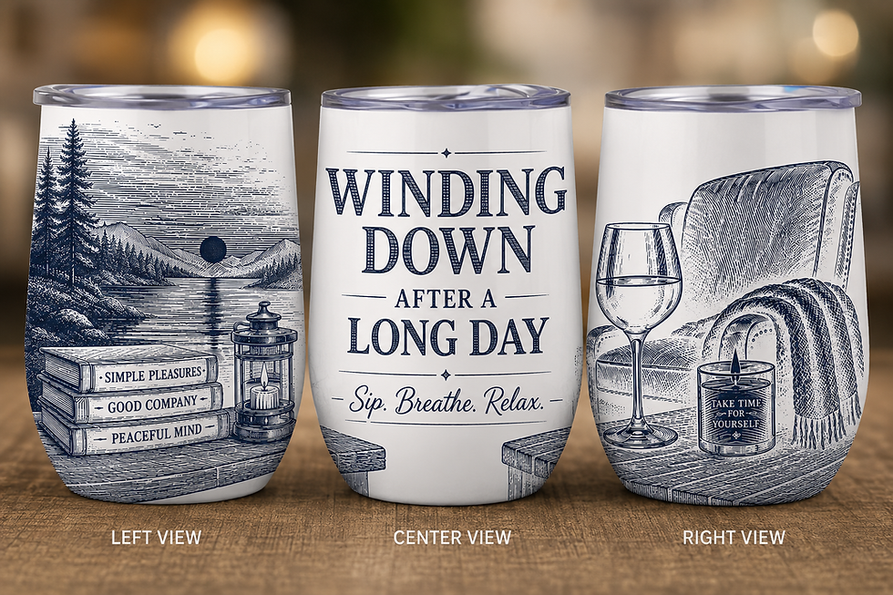 Thumbnail: Winding Down 2 Engraved Tumbler