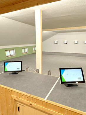 Endspurt für unsere elektronische Zieleinrichtung