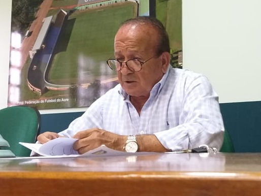 Reinício do Campeonato Acreano ainda é interrogação; atividades na FFAC voltam nesta quinta.