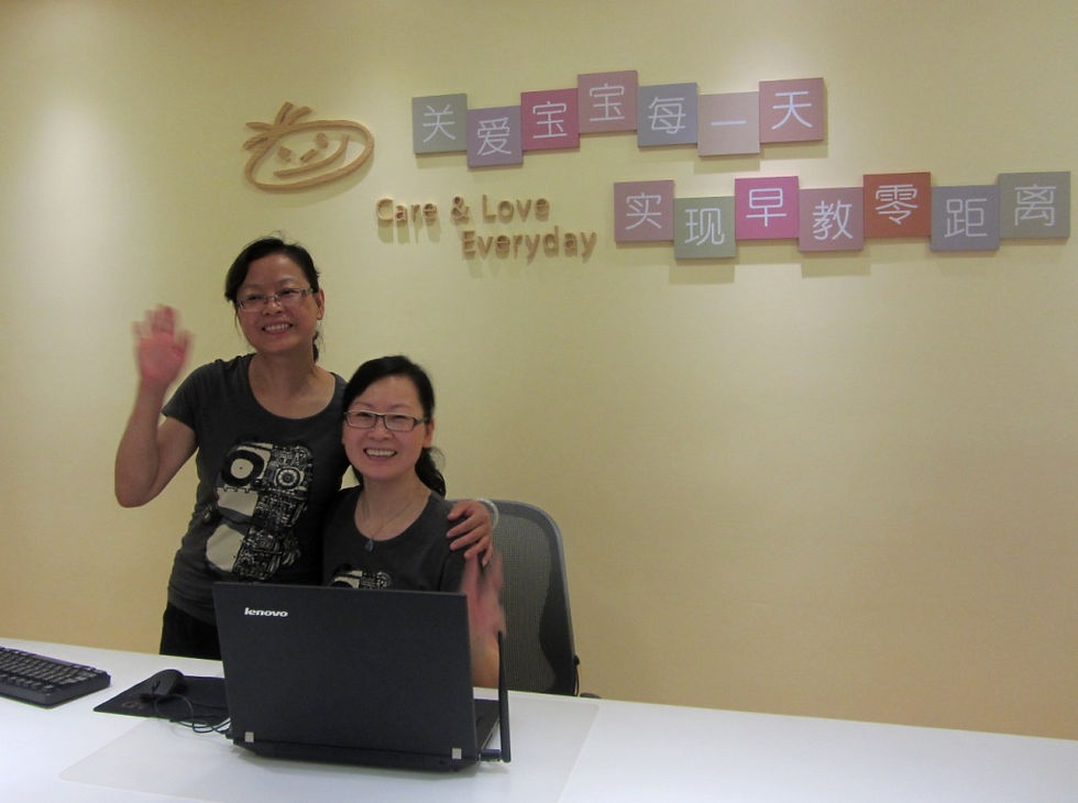 Warm welcome at the kindergarten