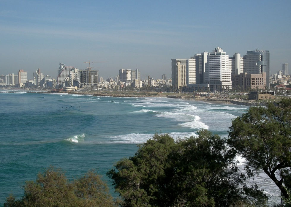 The city of Tel Aviv