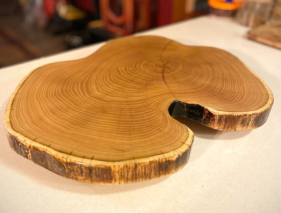 Thumbnail: Black Locust Lazy Susan