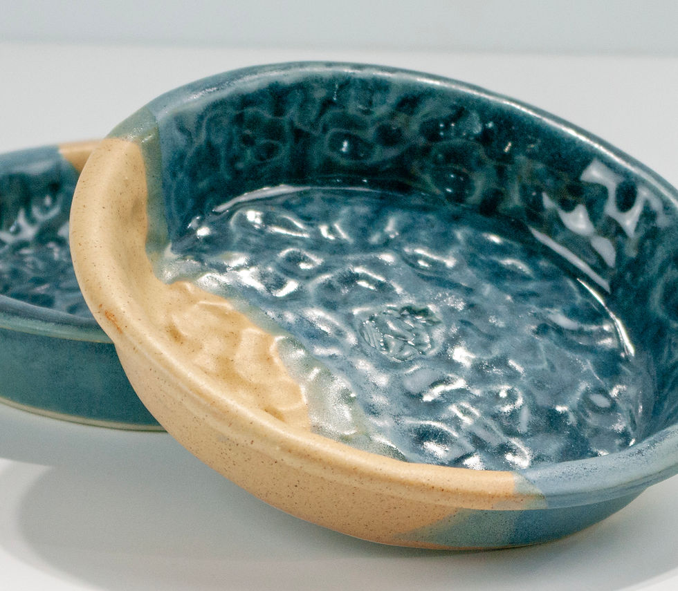 Thumbnail: Tone on Tone Stoneware Dishes (Set)