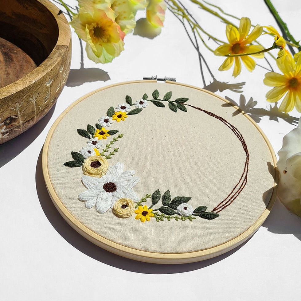 תמונה ממוזערת: הדפס - Floral Wreath