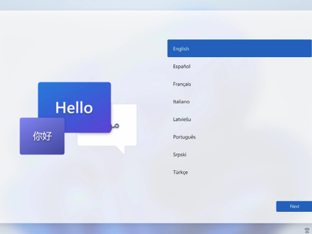 Tech tip for Windows 11 Setup