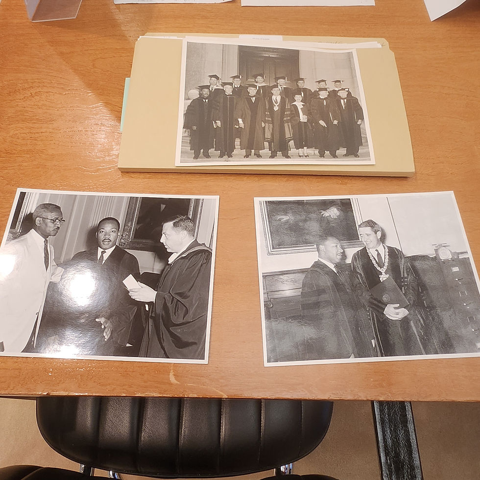 Dr. King at Yale University