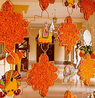 Decorative element at a wedding