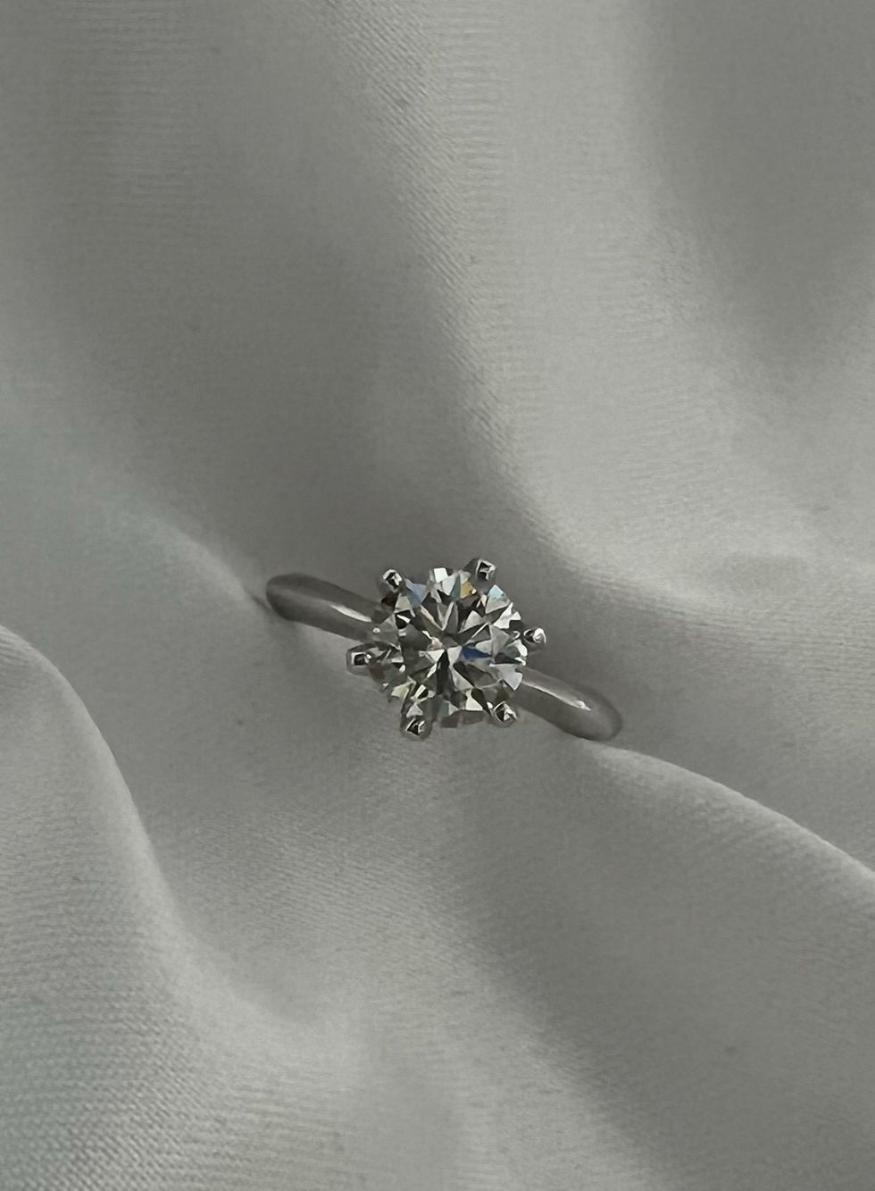 Miniatura: Ouro 18k - Anel solitário Romance 2cts de diamante Lab Grown Brilhante