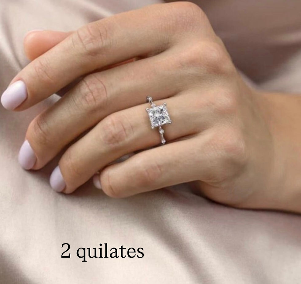Miniatura: Ouro  18k - anel solitário Aurora de Moissanite brilhante