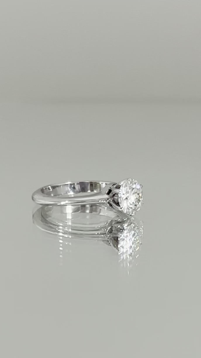 Miniatura: Ouro 18k - Anel solitário Romance 2cts de diamante Lab Grown Brilhante