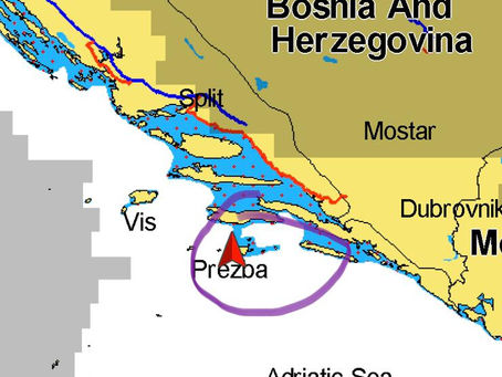 Lundi 23 août 2021 Vieste (Italie) à Ubli sur l’île de Lastovo (Croatie)