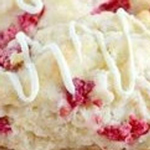 White Chocolate Raspberry Scones