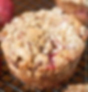 Rhubarb Streusel Muffin