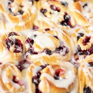 Lemon Blueberry Sweet Rolls
