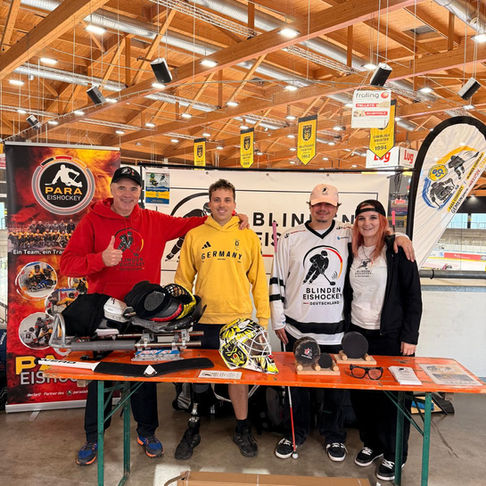 PARA- und BLINDEN-EISHOCKEY BEIM ECP