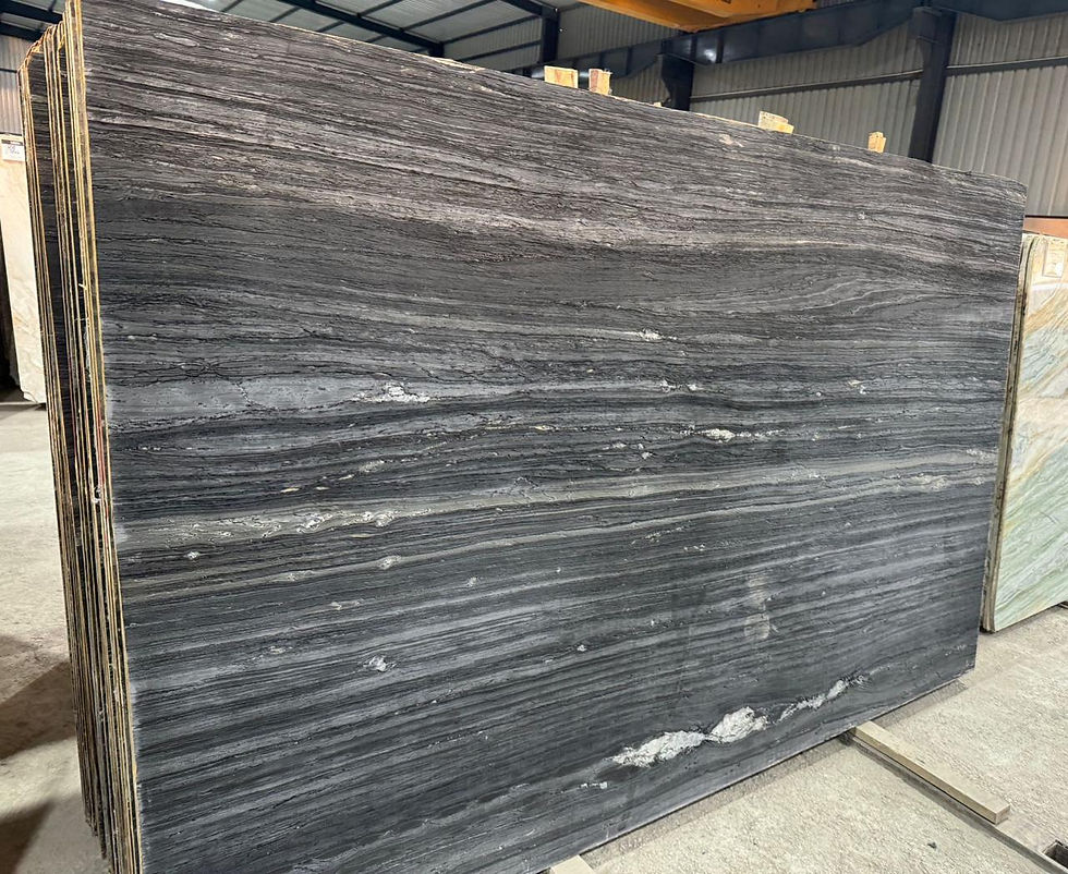 Thumbnail: BLACK TRAVERTIN SLAB