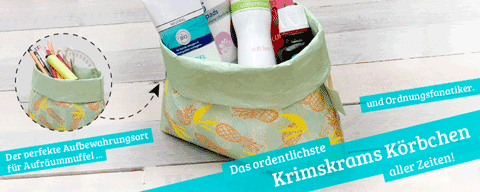Krimskramskörbchen von Paprcuts!