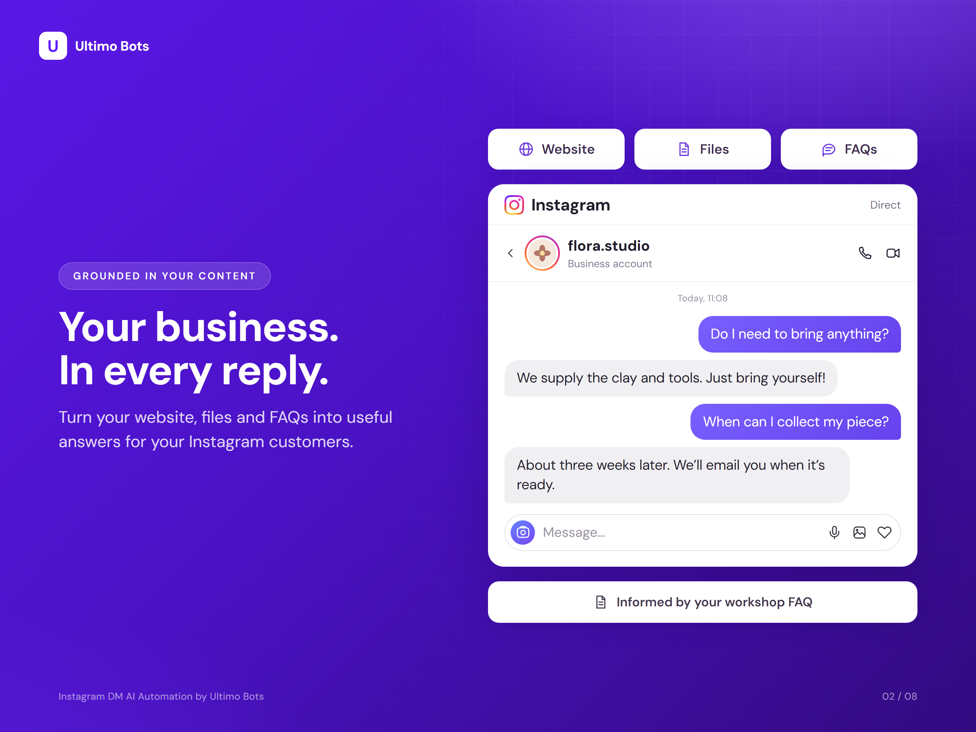 Instagram DM AI Automation screenshot 2