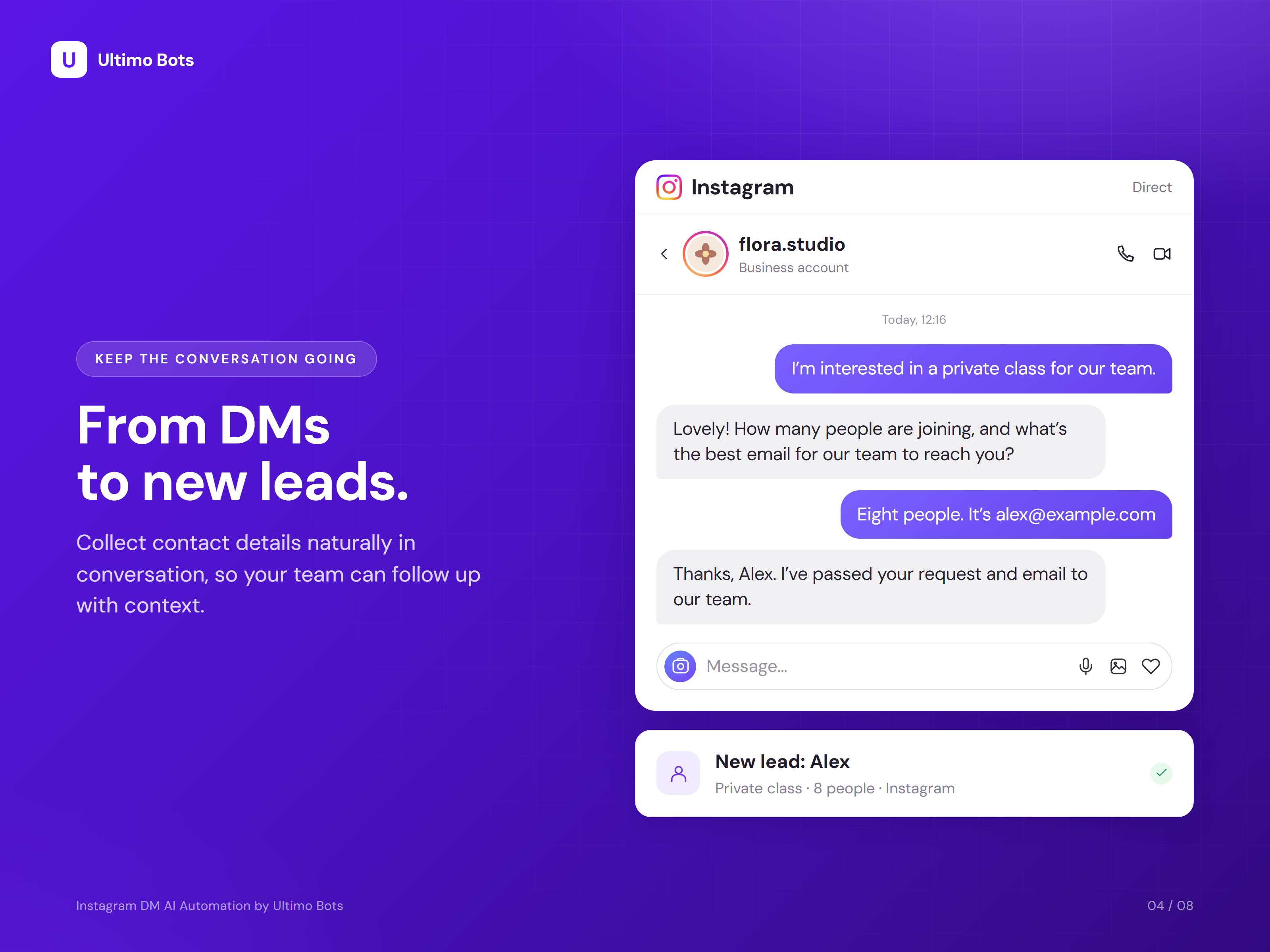 Instagram DM AI Automation screenshot 4