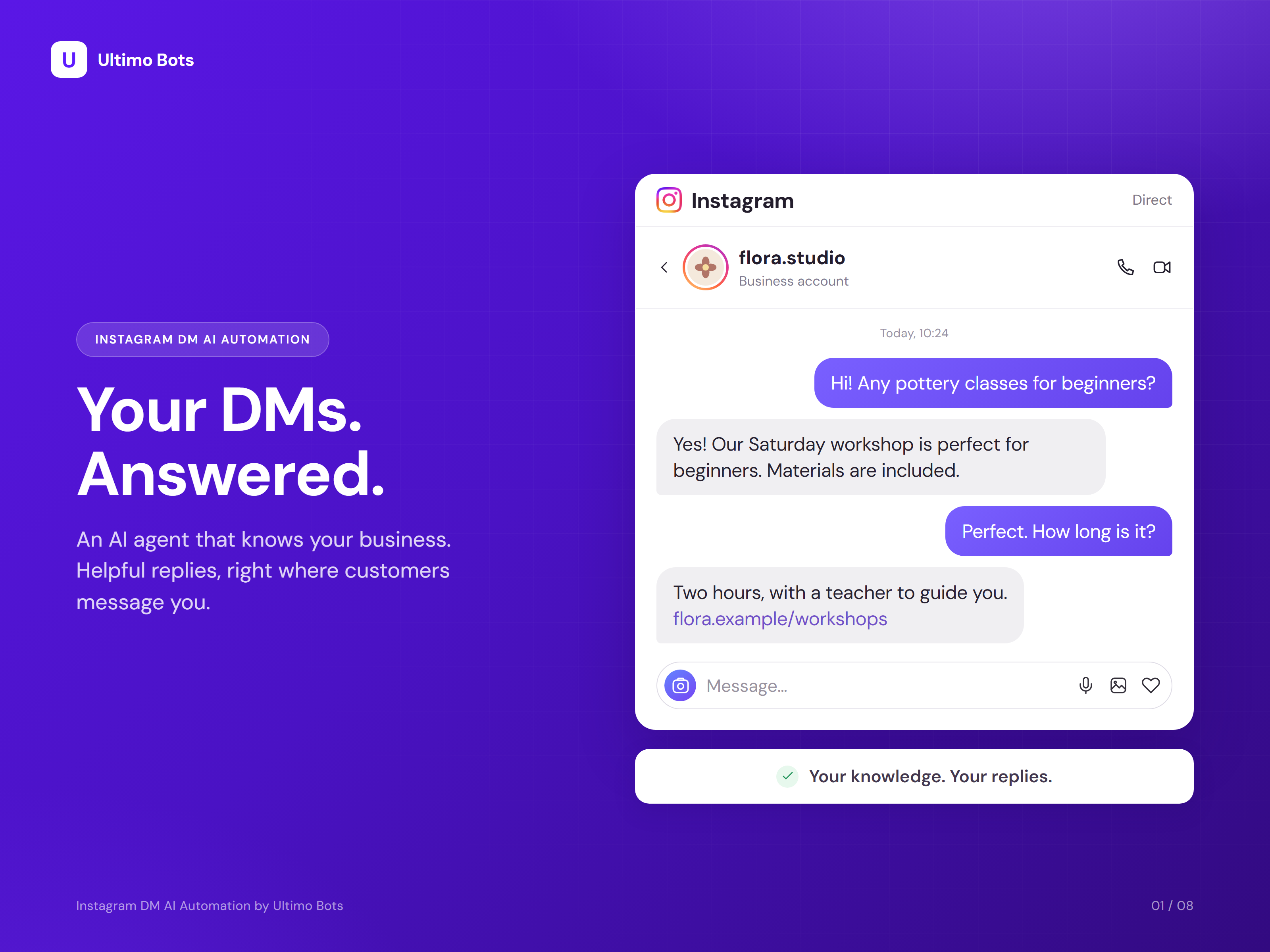 Instagram DM AI Automation screenshot 1