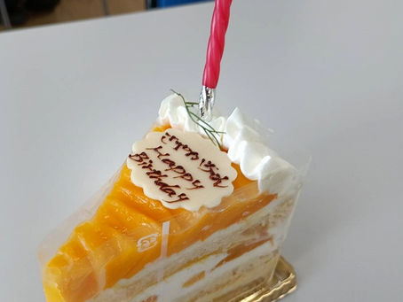 7月の誕生日をお祝いしました