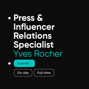 Press & Influencer Relations Specialist bij Yves Rocher