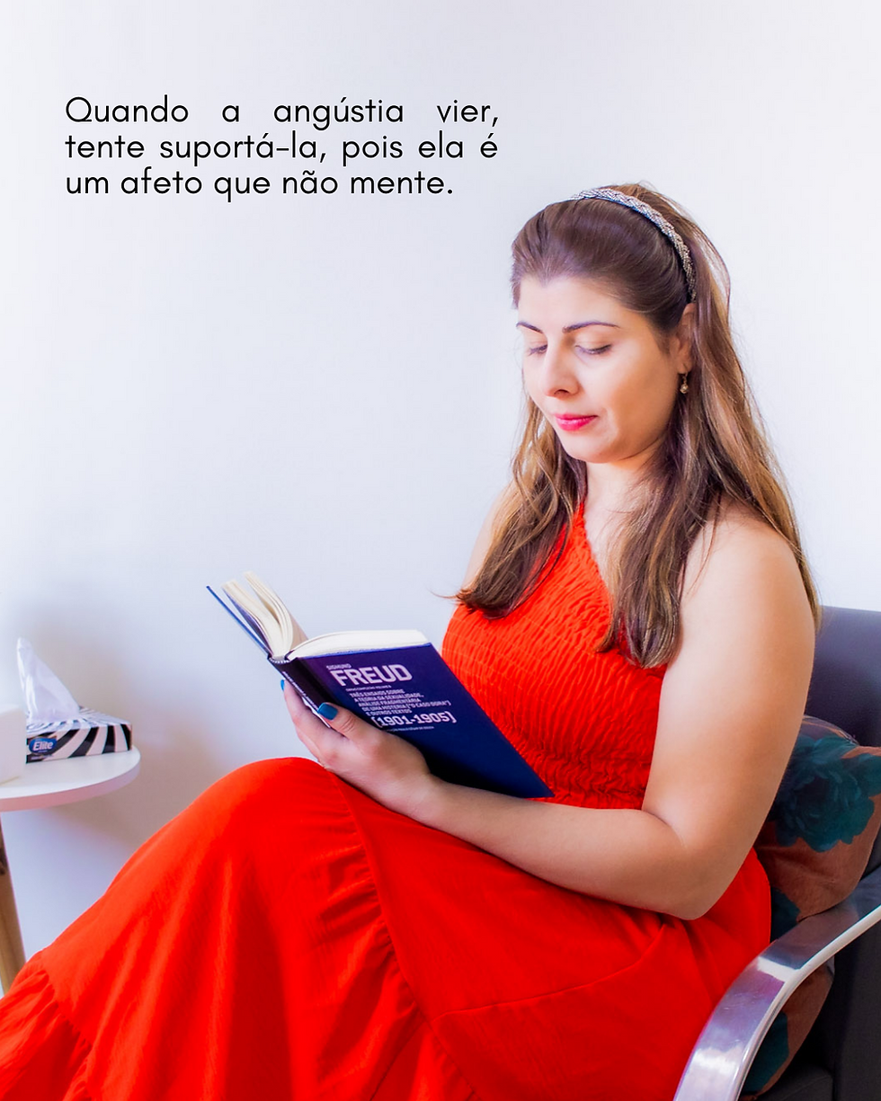 Quando a angústia vier?