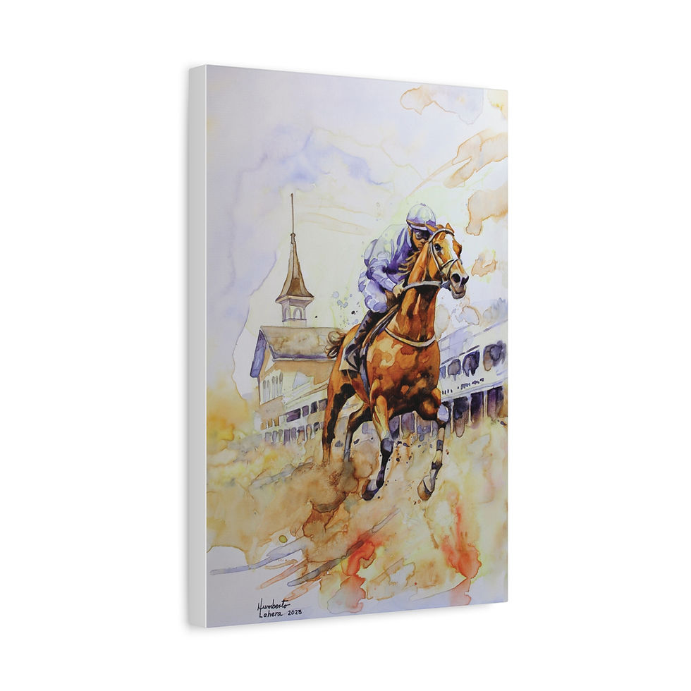 Thumbnail: Fine Art Canvas Giclée "Fast Dust"